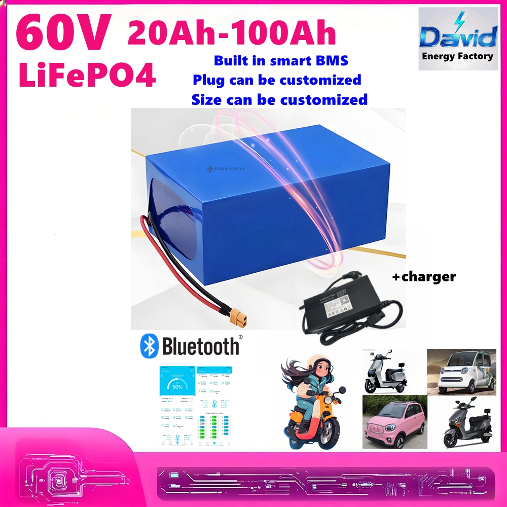 60V 스쿠터 삼륜차용 30Ah, 60Ah, 50Ah, - 60V 50Ah Electric Scooter Battery 리뷰 및 가격