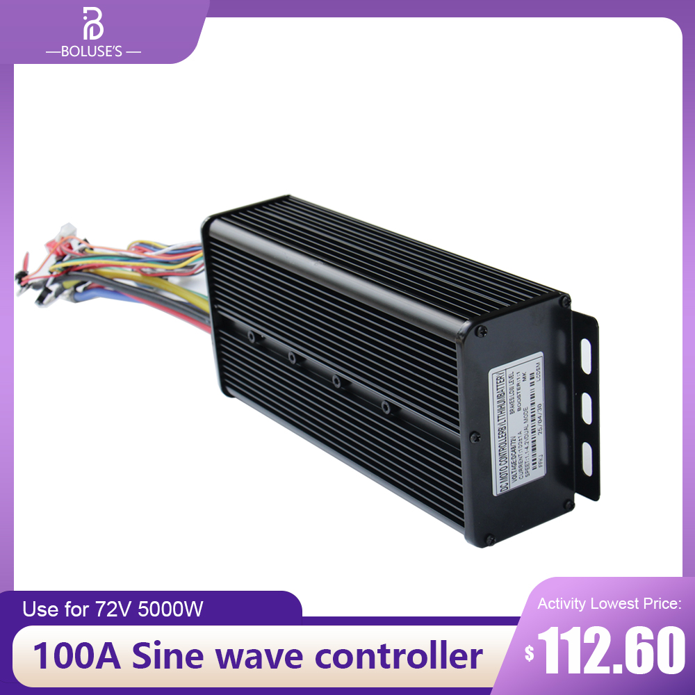 100A 컨트롤러, 전기 자전거용 컨트롤러, 48-72 - 72V 100A Sabvoton Controller 리뷰 및 가격